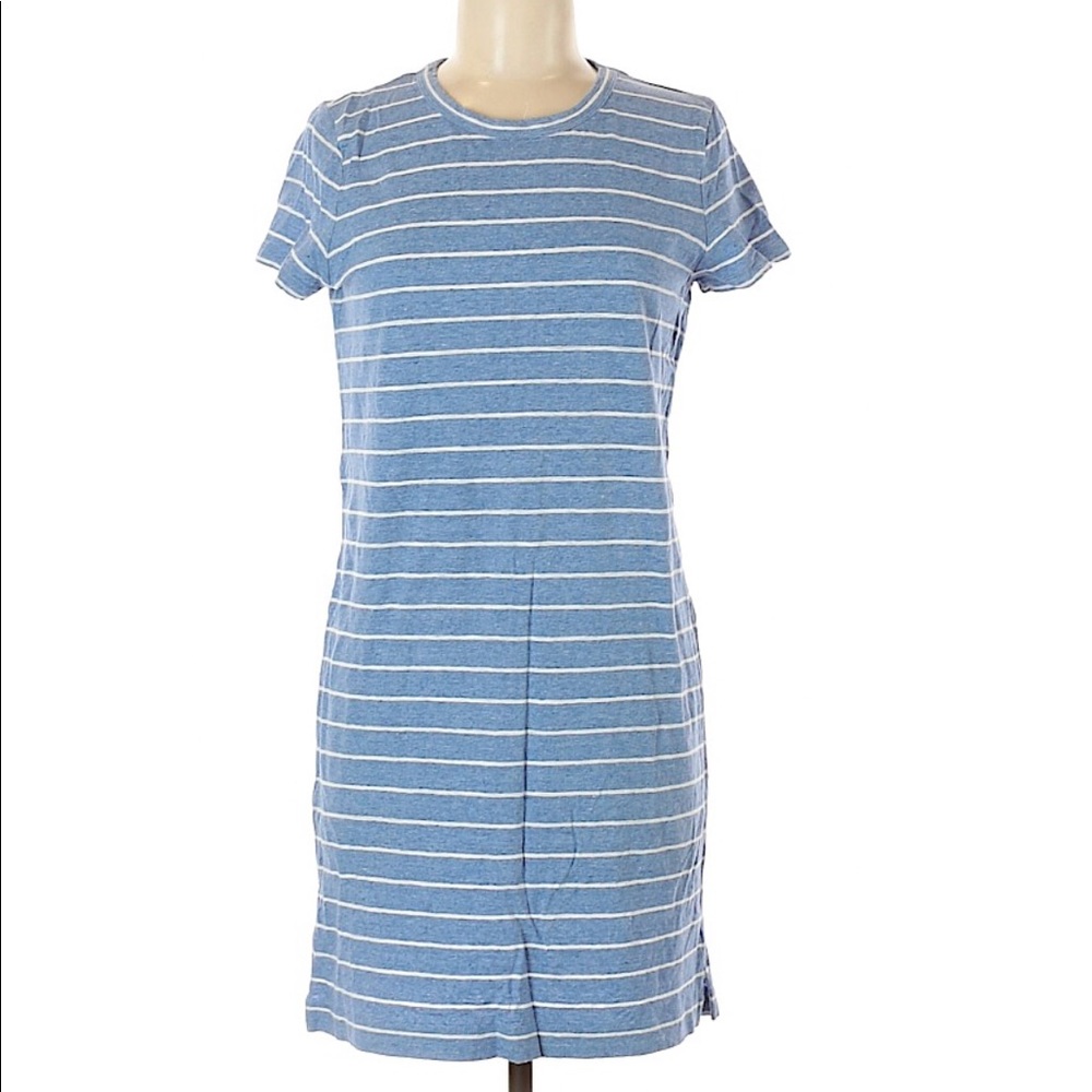 LOFT | EUC Lou & Grey Striped T-Shirt Dress